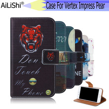 AiLiShi For Vertex Impress Pear Case Exclusive Phone Pear Vertex Painted Leather Case Flip Credit Card Holder Wallet 6 Colors 2024 - buy cheap