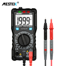 DM91 2000 Counts Mini Digital Multimeter NCV Detector Battery Tester DC Ammeter Voltmeter Ohm Meter Flash Light Large Screen 2024 - buy cheap