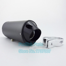 38mm Exhaust Muffler With W Clamp Titanium Color For 125cc 140cc 150cc 160cc Pit TTR Pit Dirt Bike CRF50 Lifan YX Thumpstar SSR 2024 - buy cheap