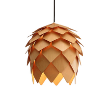 Modern Denmark DIY Wooden Pendant Lamps Light Dia 25/40/50/60cm Nordic Designer for Living Dinning Room Home Decoration Lighting 2024 - buy cheap