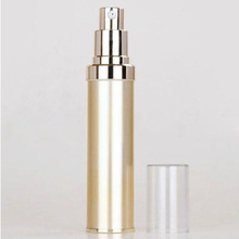 30ML Gold Airless Plastic Lotion Bottle With Airless Pump Can Used For Cosmetic Packaging 20pcs/lot 2024 - buy cheap