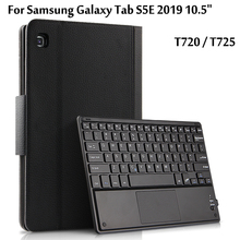 Wireless Bluetooth Keyboard Case For Samsung Galaxy Tab S5E 2019 Case 10.5'' T720 T725 Tablet Case Leather Stand Funda Cover 2024 - buy cheap