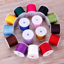 New Nylon Cord Plastic Spool String Necklace Rope Bead For Necklace Bracelet Making String 0.8mm 45M/Roll #255733 2024 - buy cheap