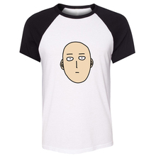 Мужская летняя футболка унисекс с забавным аниме фанатом ONE PUNCH MAN Saitama teacher Art Pattern реглан с коротким рукавом, Мужская футболка, повседневные футболки 2024 - купить недорого