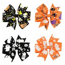 60 PCS/lot , Halloween Hair Clips. Chidlren Girls Hair Clips. Grosgrain Bows Clips 2024 - buy cheap