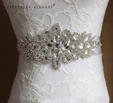 Cinturón de boda con diamantes de imitación, accesorios para novia, dama de honor, cinturones para vestido de novia, 2018 2024 - compra barato