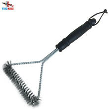 12" BBQ Grill Cleaning Brush BBQ tool Grill Brush with Plastic Handle 2024 - buy cheap