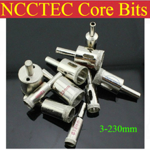 210mm 8.3'' inch NCCTEC Electroplated Diamond core drill bits ECD210 FREE shipping | WET glass ceramics coring tools 2024 - buy cheap