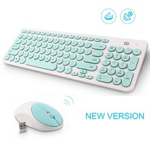 FD Wireless Keyboard and Mouse 2.4GHz Mini Ultra Slim for Mac Notebook Laptop Computer Desktop Office Game with Russian Stickers 2024 - buy cheap