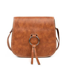 LACATTURA Tassel Women PU Leather Handbags Vintage Shoulder Bag Ladies Messenger Bags Mini Flap Woman's Strap Crossbody Bag 2024 - buy cheap