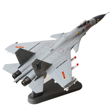 1/100 Scale Fighter Model China J-15 Flying Shark Flanker-D Carrier-based Aircraft Diecast Metal Plane Model Toy 2024 - buy cheap