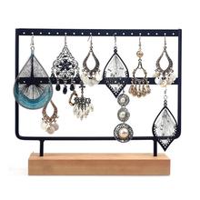 24/44 Holes 2 Layers Earrings Ear Studs Organizer Rack Jewelry Display Stand hot 2024 - buy cheap