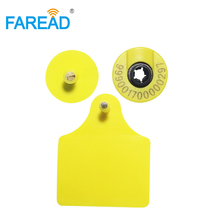 Etiqueta pasiva RFID visible para oreja de Animal, impresión láser de rastreo de cerdo/ganado con codificación ICAR gratis, x50 Uds., envío gratis 2024 - compra barato