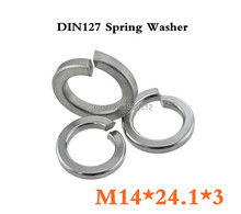 200pcs/lot DIN127 M14  Spring Washer A2 Stainless Steel 2024 - buy cheap