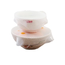 4pcs Multifunctional Food Grade Plastic Wrap Reusable Fresh Keeping Saran Wrap Kitchen Tools Silicone Food Wraps Seal Cover Pad 2024 - buy cheap