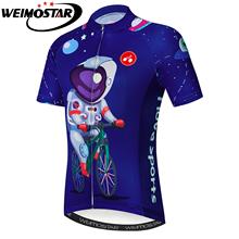 Weimostar-Camiseta de manga corta de ciclismo para niños, camisetas de bicicleta de montaña, Ropa deportiva transpirable, verano, 2018 2024 - compra barato