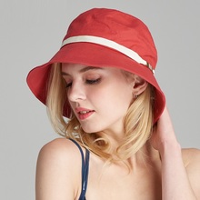 Sombrero de sol para mujer, gorra de protección solar de ala grande, plegable, a prueba de viento, para playa y aire libre, B-7933 2024 - compra barato