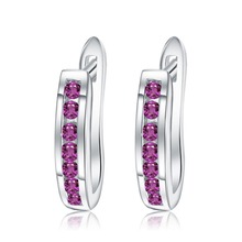 GEM'S BALLET Round 0.88Ct Natural Rhodolite Garnet Stud Earrings 925 Sterling Silver Gemstone Earrings for Women Fine Jewelry 2024 - buy cheap