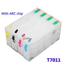 5sets T7011 T7021 refillable ink cartridge for EPSON Pro WP-4000 4015DN 4095DN 4500 4515DN 4525DN 4595DNF 4025DW 4535DWF 4545 2024 - buy cheap