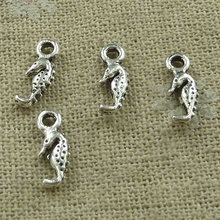 660 pieces tibetan silver sea horse charms 13x5mm #3447 2024 - buy cheap