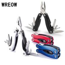 WREOW 1PC Multifunctional Plier Foldable Knife Portable Stainless Steel Pliers Knife Screwdriver Hand Tool Outdoor Survival Tool 2024 - buy cheap