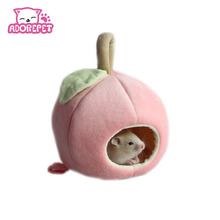 Fruit Hamster Rats Hanging Bed House Hammock Winter Warm Fleece Squirrel Hedgehog Guinea Pig Bed House Cage Hamster Accessories 2024 - buy cheap
