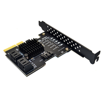Add on Cards PCI Express/PCI E/PCIE/PCI-E SATA 3 PCIE SATA Card SATA Controller SATA3 6Gbps 5-Ports SATA 3.0 PCI-E X4 GEN3 Cards 2024 - buy cheap