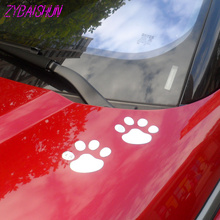 Наклейка для автомобиля, стильный дизайн, лапа 3D, животные, кот, медведь, следы, наклейки для Volvo S40 S60 S80 XC60 XC90 V40 V60 C30 XC70 V70 2024 - купить недорого