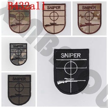 Embroidered patch SNIPER Morale Military Tactics 2024 - buy cheap