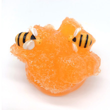 60ML juguete de Slime abeja mezcla nube masilla estrés niños de arcilla Lizun pegamento luz masilla de la abeja de la miel de limo de nido de abeja Anti-estrés de barro 2024 - compra barato