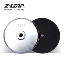 Z-LEAP-Discos de lijado para almohadillas de pulido, Base de aluminio de 6 pulgadas, disco abrasivo M14 o 5/8-11, soporte de respaldo de rosca 2024 - compra barato