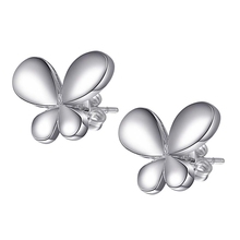 Pendientes de plata de alta calidad con forma de mariposa, envío gratis, pendientes de joyería a la moda para mujer/IODFUBKX IJBWMASI 2024 - compra barato