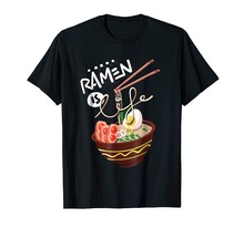 Japanese Ramen Noodle Food Soup Tasty T Shirt 2019 Fashion Tees Tops StreetWear T Shirt Solid Color Short Sleeve 2024 - buy cheap