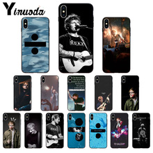 Yinuoda Pop Singer Star Ed Sheeran Silicone Soft TPU Phone Case for iPhone 6S 6plus 7 7plus 8 8Plus X Xs MAX 5 5S XR 2024 - buy cheap