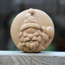 Silicone Soap Mold Santa Christmas Shape Handmade Soap Mould Chocolate Candy Craft Resin Tool 2024 - buy cheap