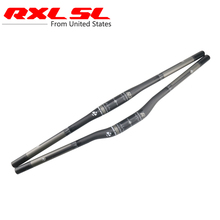 RXL SL Bicycle Handlebar 2017 3K Matte Mountain Handle Bars Flat/Riser /600/620/640/660/680/700/720/740/760 Carbon Handlebar MTB 2024 - buy cheap