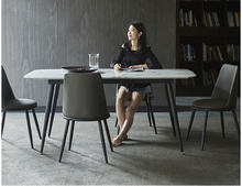 Conjunto de Sala de Jantar Móveis Para Casa de madeira sólida moderna minimalista mesa de jantar de mármore mesa de jantar e cadeiras 6 muebles comedor 2024 - compre barato