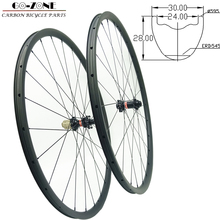 Ruedas de bicicleta de montaña 27,5 carbono, 30mm de ancho y 28mm de altura, simetría 650B, cubierta, rueda sin tubo, 27,5er, ruedas de bicicleta de montaña 2024 - compra barato