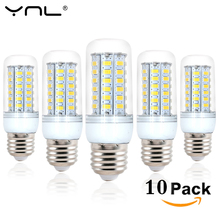 10pcs Lampada LED Lamp E27 220V 240V LED Corn Bulb SMD5730 Lamp LED Bulbs 24/36/48/56/69LEDs Home Decorated Chandelier Lights 2024 - buy cheap