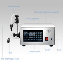 Máquina de enchimento de líquido cnc, 5ml-3500ml, 110v/220v, controle por microcomputador, máquina automática de enchimento de líquido de água 2024 - compre barato