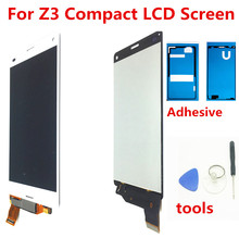 4.6' inch For Sony Xperia Z3 Mini Compact D5803 D5833 LCD Display Touch Screen Digitizer Full Assembly+Adhesive 2024 - buy cheap