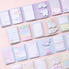 Kawaii Cartoon Self-adhesive Sticky Notes Memo Pad Weekly Planner Stickers Cute Notepad Office School Stationery Supplies 02073 2024 - buy cheap