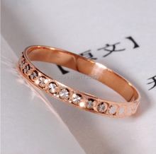 Anillo de oro rosa sólido puro, anillo de moneda de Bless Money, talla estadounidense 4 2024 - compra barato