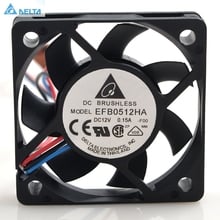 for delta EFB0512HA 5010 12V 0.15A 5CM 5 cm wire ball CPU cooling fan 2024 - buy cheap