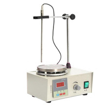 Lab Stirrer mixer Magnetic Stirrer with heating plate hotplate mixer 220V temperature dispaly 2024 - buy cheap