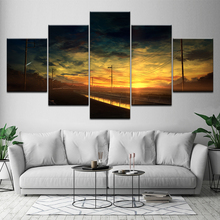 5 pieces Modular ramed Wall Art Picture Gift Home Decoration Canvas Print painting beautiful sea sunset Artwork wholesale 2024 - buy cheap