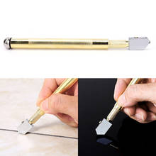 Стеклянный резак Алмазная противоскользящая металлическая ручка стальное лезвие масляный режущий инструмент наивысшего качества 2024 - купить недорого