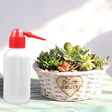 Garrafa de plástico para planta suculenta 250ml, garrafa de água tipo squeeze com bico curvo longo conta-gotas 2024 - compre barato