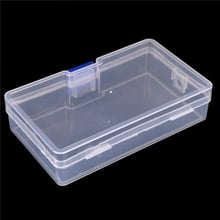 1pc Plastic Clear Transparent With Lid Mini Durable Collection Jewelry Necklace Storage Container Case Box Holder Craft Organize 2024 - buy cheap