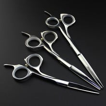 professional japan 440 steel 5 5.5 6 inch sliver hair scissors cutting barber makas haircut scissor shears hairdressing scissors 2024 - buy cheap